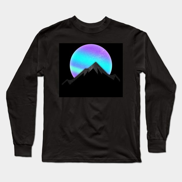 Mountain Long Sleeve T-Shirt by daghlashassan